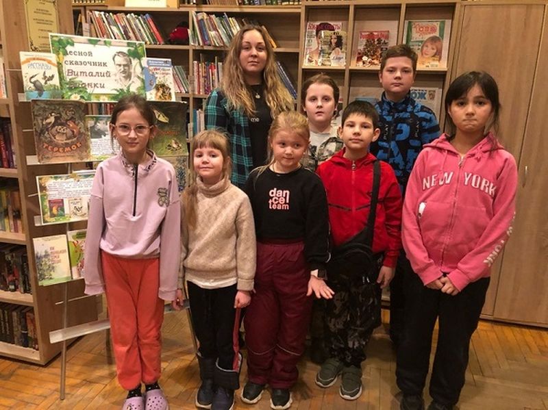 В Космодемьянской библиотеке вспоминали лесных героев Виталия Бианки 
