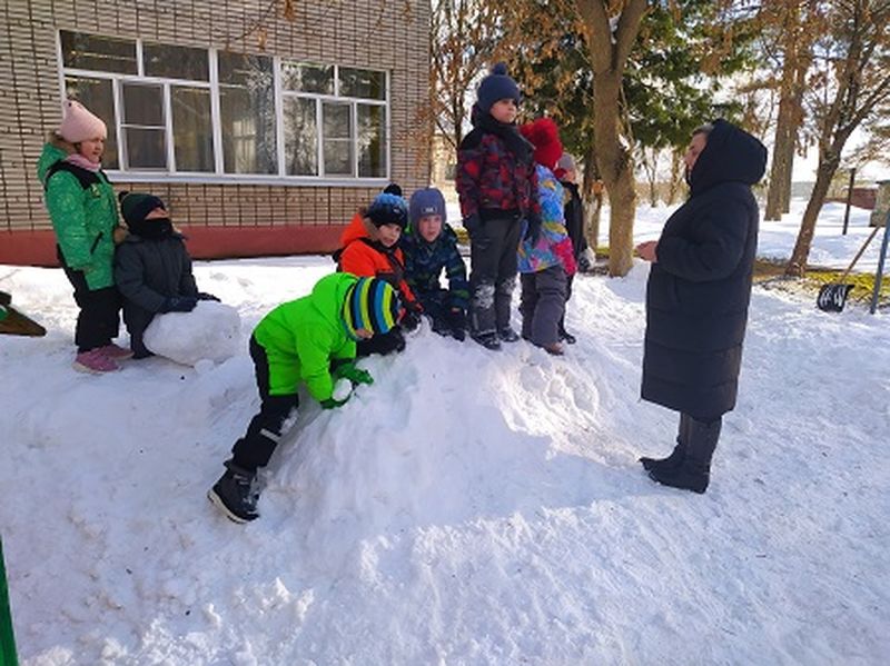 В Тучковском детском саду усвоили правила катания с горок