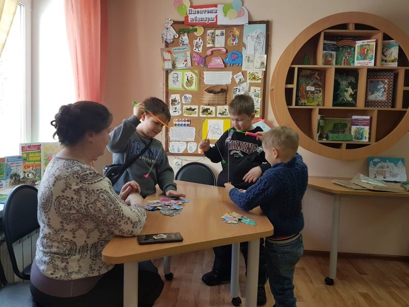 В Тучковской библиотеке интерес к чтению развивается через игры