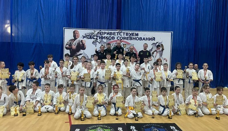  Рузская команда заняла первое место в соревнованиях по киокусинкай каратэ