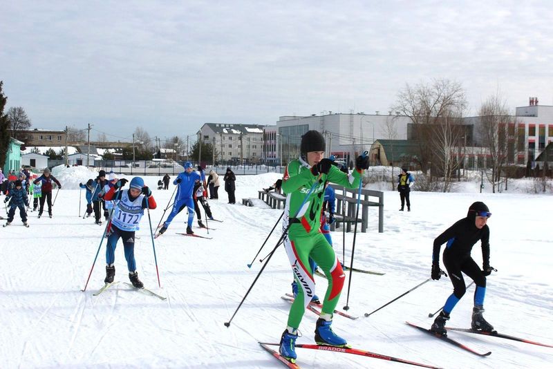 В Тучково соревновались юные лыжники