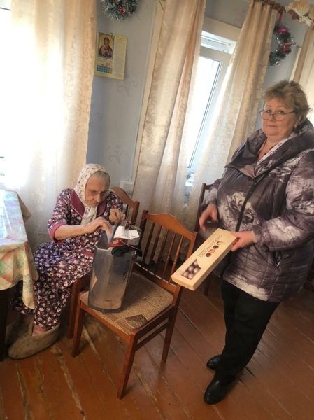 За будущего Президента России проголосовала 98-летняя ветеран Великой Отечественной войны  