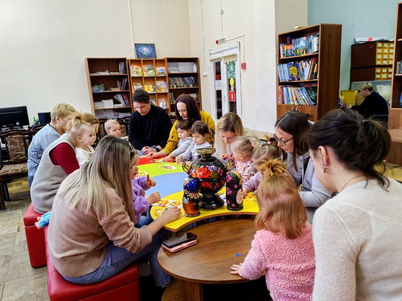 В Рузской библиотеке малыши призывали весну