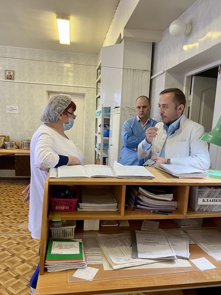 Рузскую больницу посетил специалист областного министерства здравоохранения