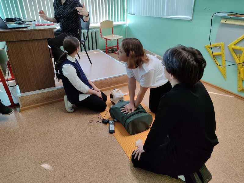 Космодемьянские волонтеры провели тренинг по оказанию первой помощи