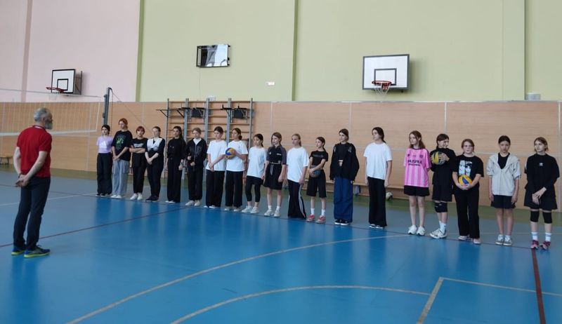 В Тучковской школе прошло первенство по волейболу