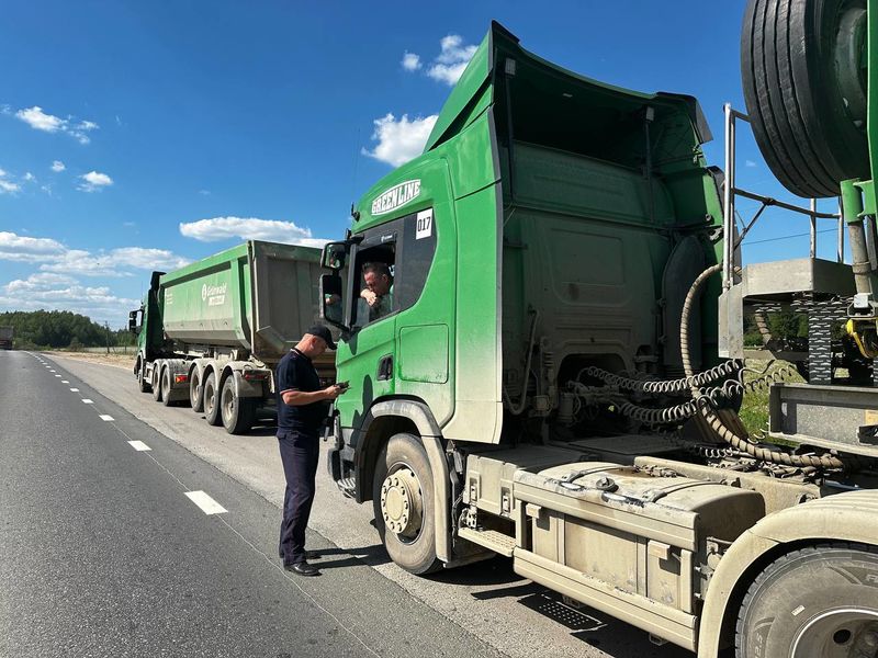 Грузовой транспорт – на особом контроле у рузской Госавтоинспекции