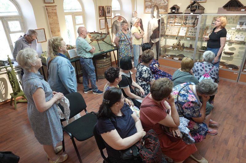 В Рузском краеведческом музее прошли экскурсии для участников «Активное долголетие» 