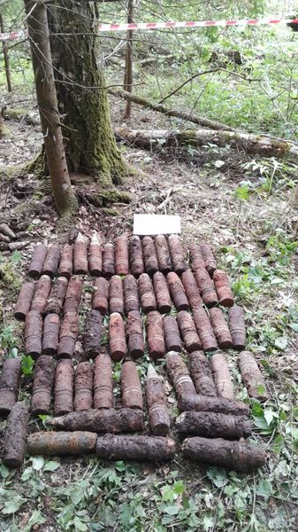 В Рузском округе найдены снаряды времён Великой Отечественной войны