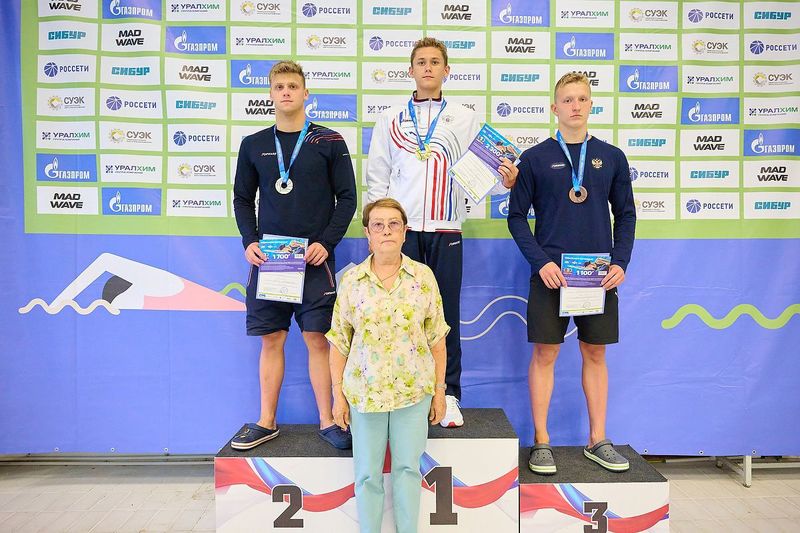 Рузский пловец завоевал бронзу в Обнинске