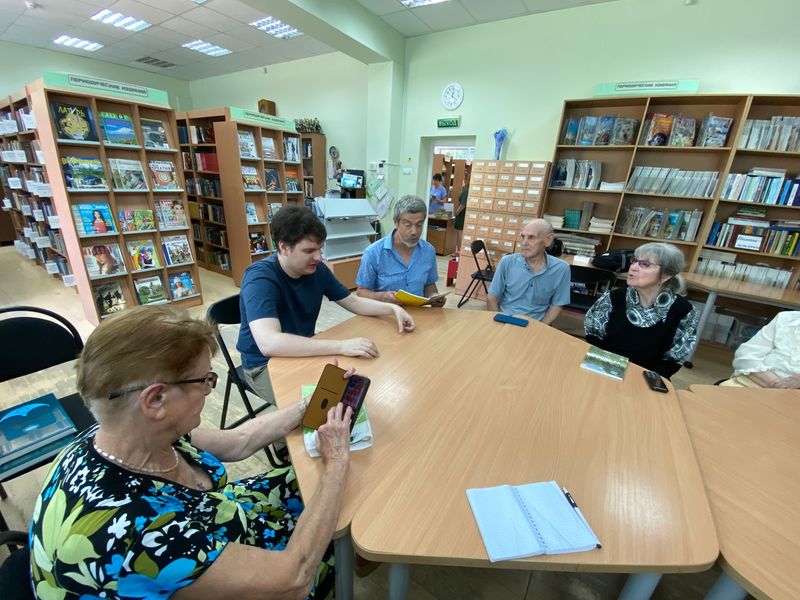 В Тучковском литературном клубе готовятся ко Дню посёлка