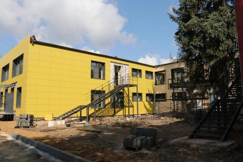 Заместитель главы рузского городского округа Евгения Моисеева объявила сроки завершения ремонта детского сада