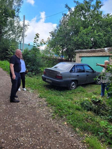 Заместитель главы Рузского городского округа Валентина Буздина провела плановый обход п. Старо