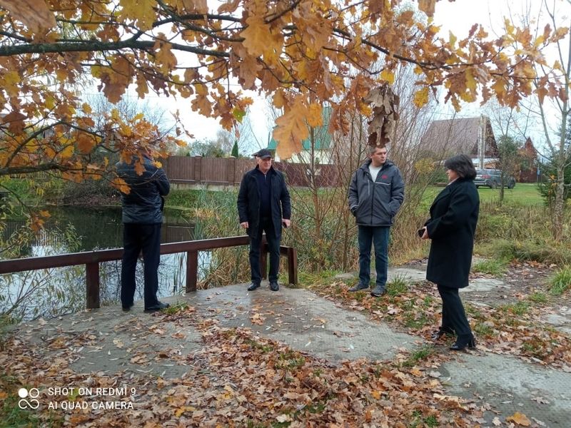 В Филатово планируется привести в порядок береговую зону пожарного пруда