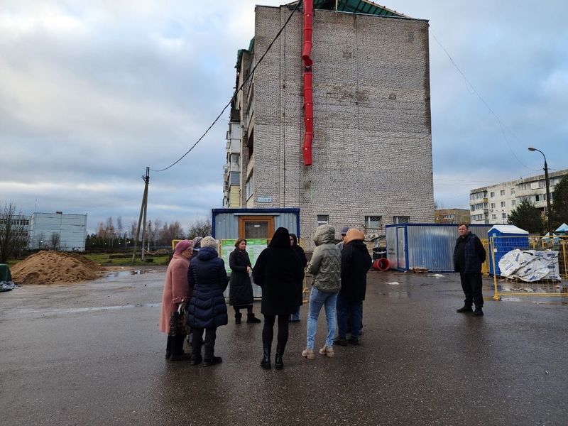 Организована проверка ремонта кровли в Колюбакино