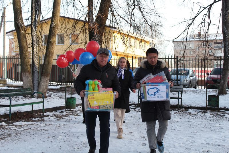 «Коробка храбрости» принесла радость маленьким пациентам Рузской больницы!  