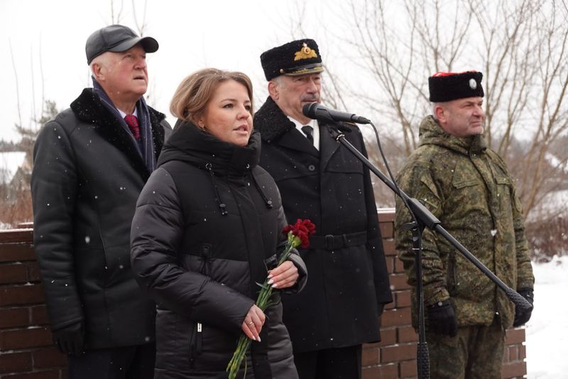 В Колюбакино отметили День освобождения поселка