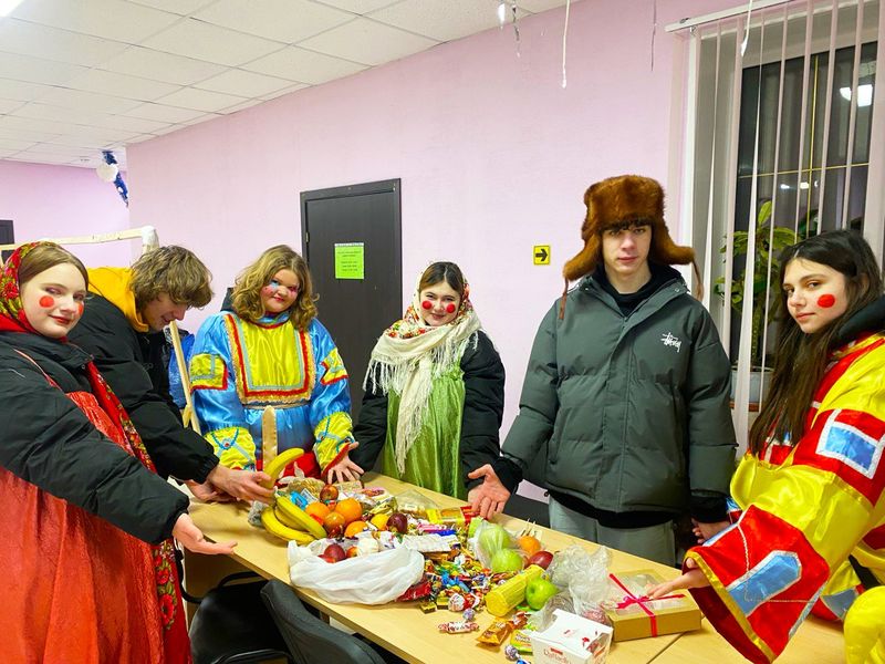 Юные горбовцы отметили Рождество