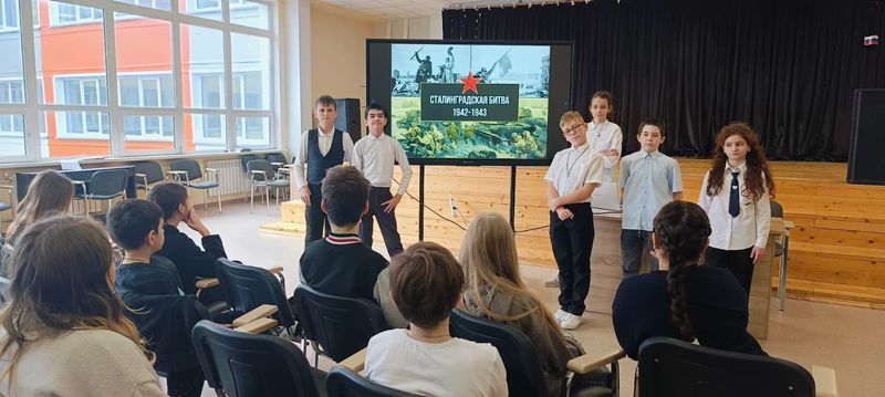 Тучковские школьники совершили виртуальную экскурсию «Дорогами Победы»