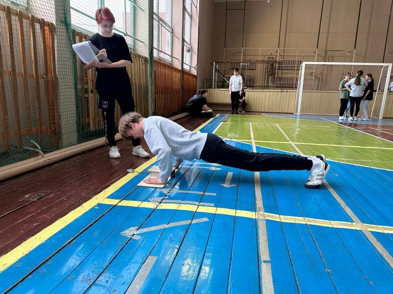 В Космодемьянской школе сдавали нормы ГТО