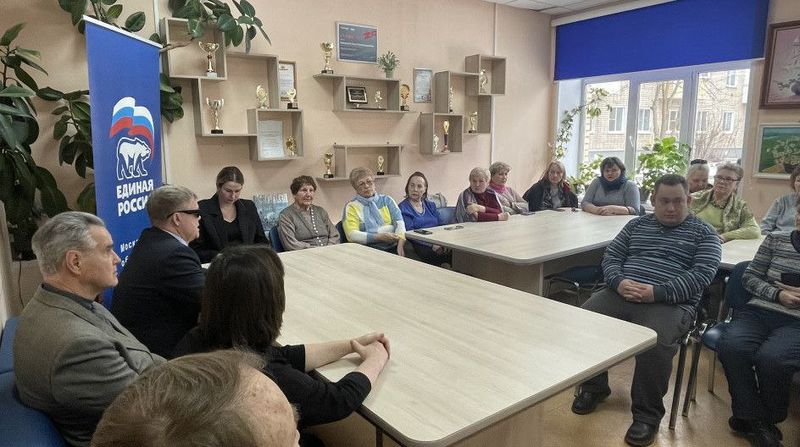 Владимир Вшивцев отчитался о своей деятельности в Рузском обществе инвалидов 