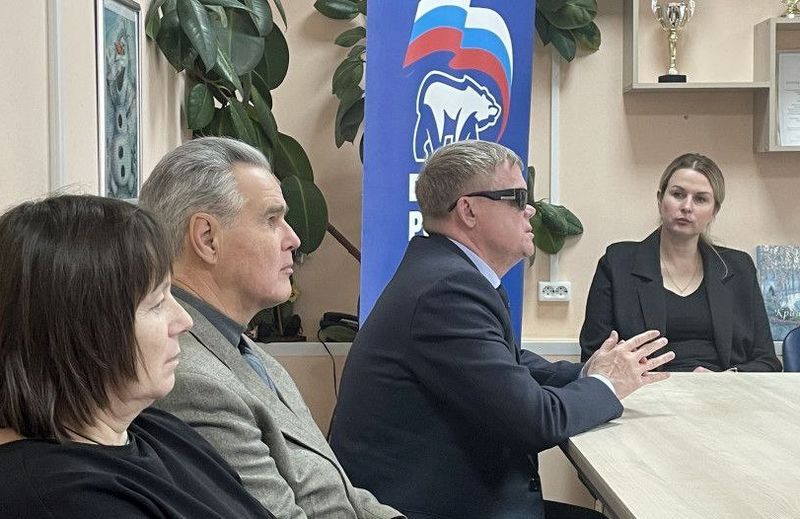 Владимир Вшивцев выступил с отчетом в Рузском районном обществе инвалидов