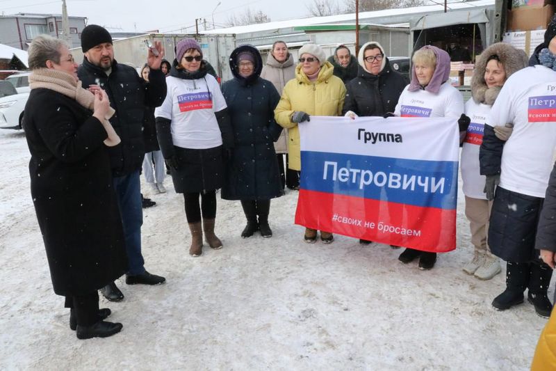 Около 26 тонн гумпомощи отправили участникам СВО из Тучково