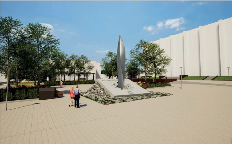 В Рузе устанавливают стелу «Населённый пункт воинской доблести»