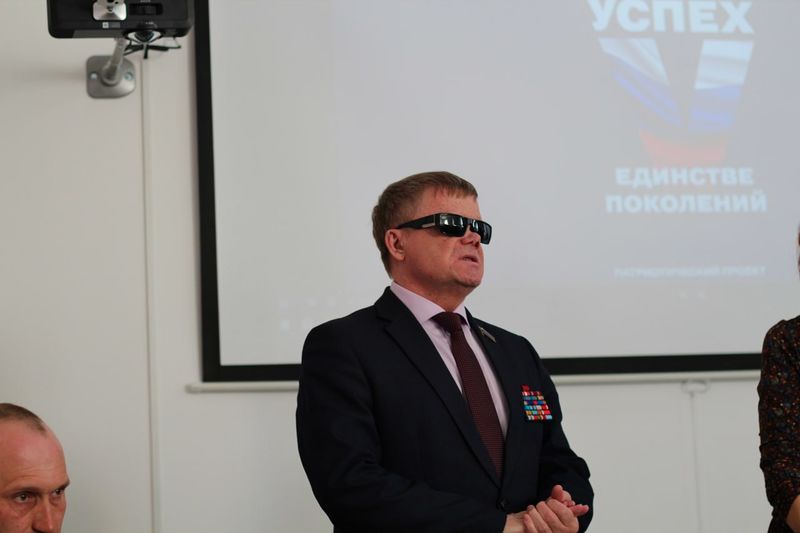 В Рузе прошла встреча с Владимиром Вшивцевым 