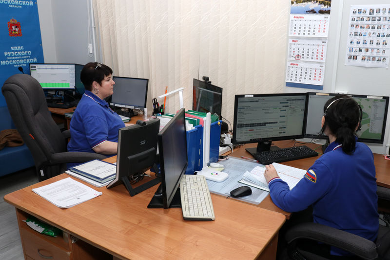 В ЕДДС и систему-112 Рузского округа поступило более 1800 звонков