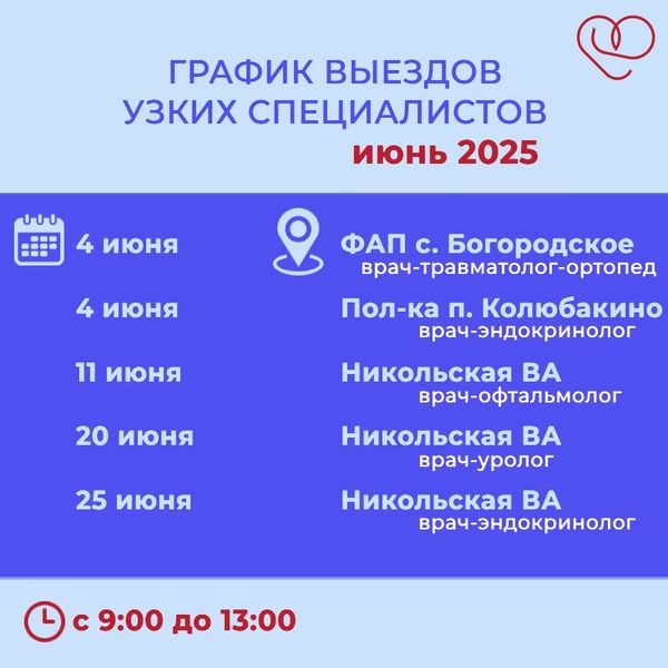 Жителей Рузского округа информируют о приеме врачей-специалистов