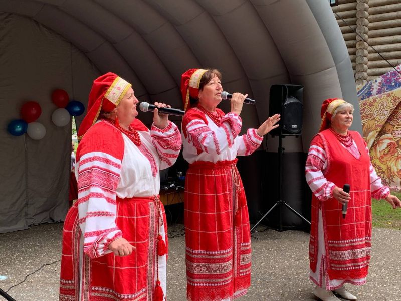 В парке «Городок» отметили День России 