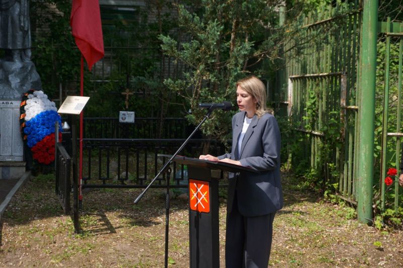 В Аннино захоронили останки участника Великой Отечественной войны