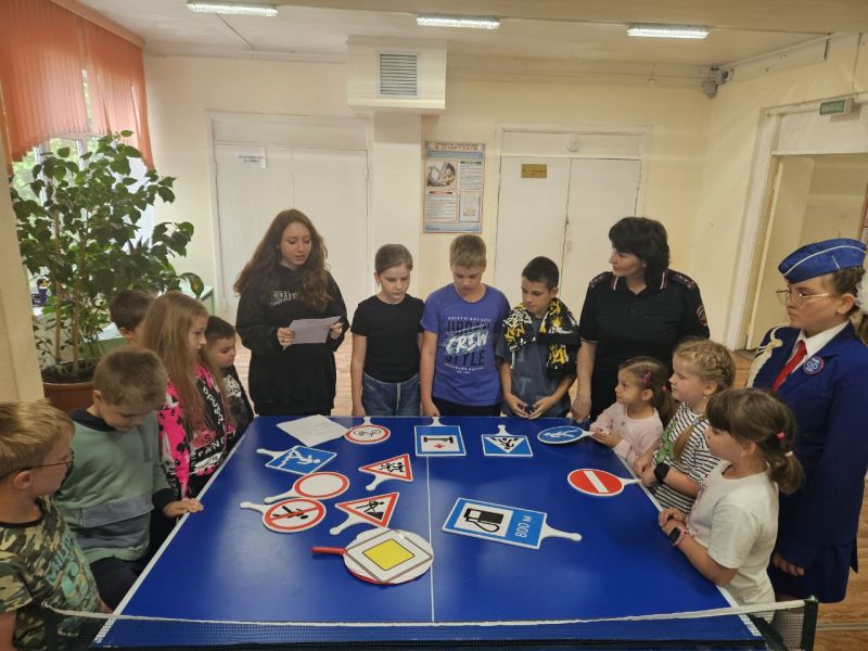 В Сытьково состоялась квест-игра «Мудрый пешеход» 