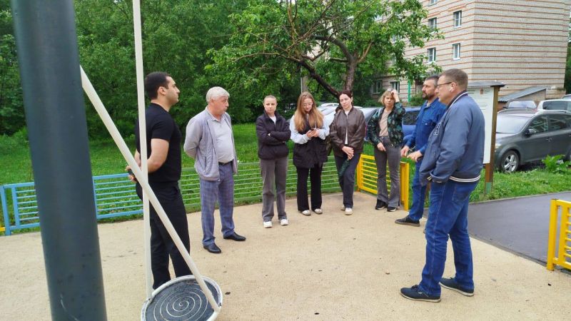 В Тучково провели обход территории