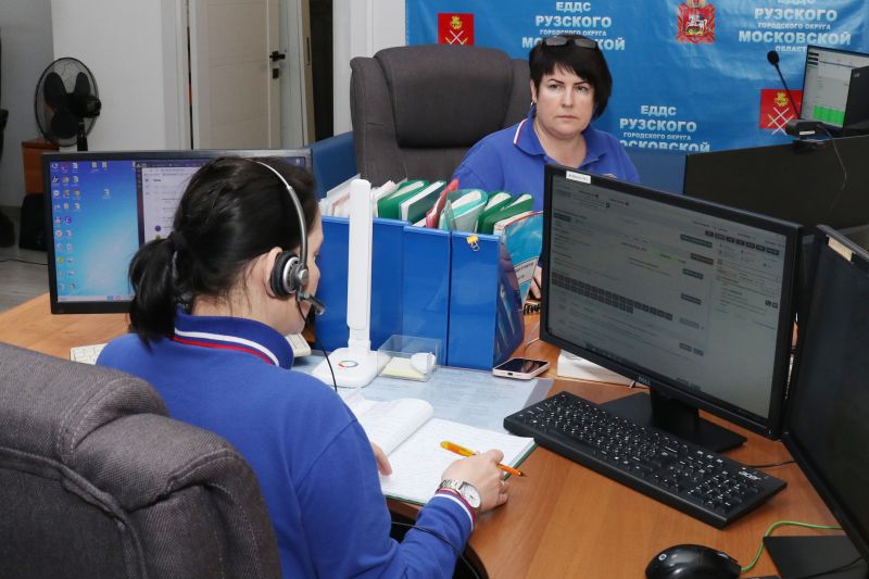 В Рузском округе оперативно отрабатывают обращения граждан в систему-112 и ЕДДС