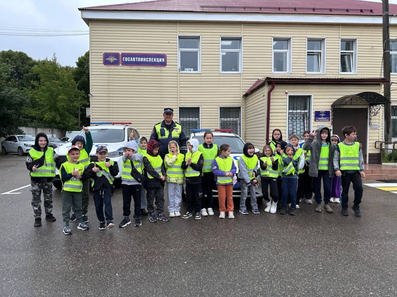 Рузские ребята побывали на экскурсии в Госавтоинспекции 