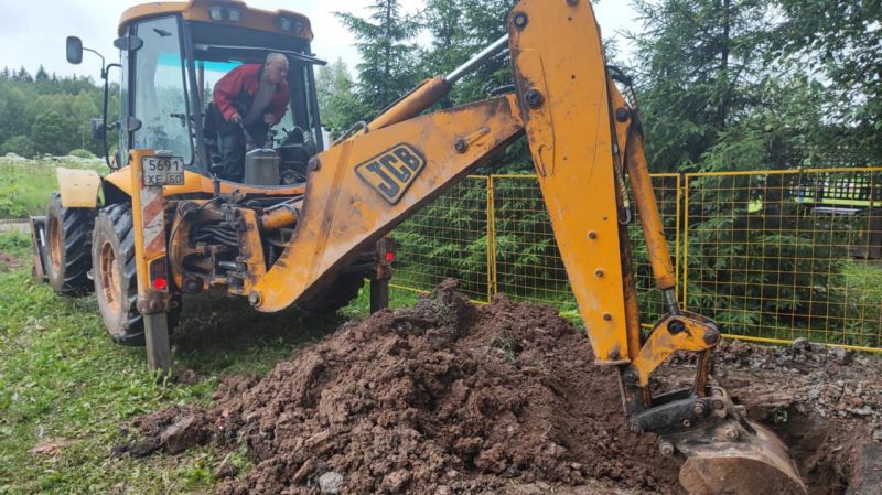 В Колодкино устанавливают локальные очистные сооружения