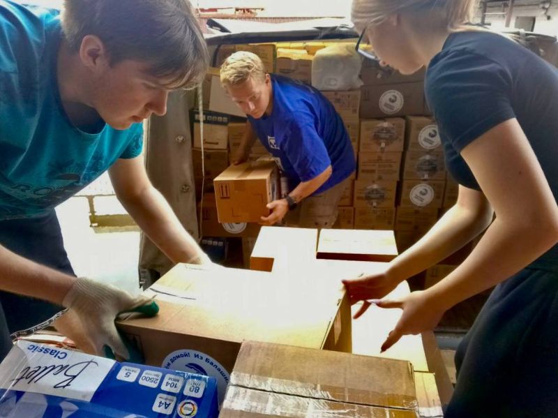 Рузские молодогвардейцы приняли участие в благотворительной акции