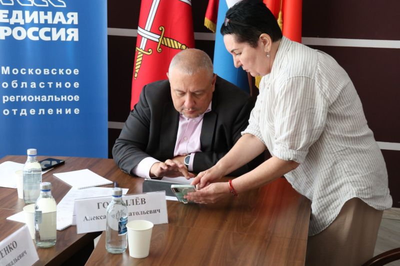 Глава Рузского округа провел прием граждан