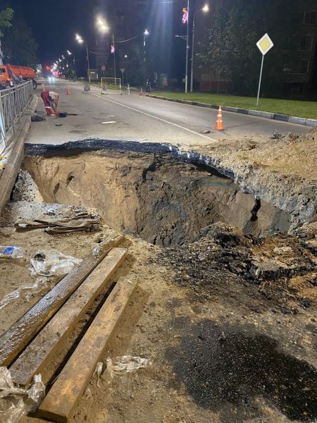 В Рузе на улице Федеративной ремонтные работы планируют завершить до 2 августа