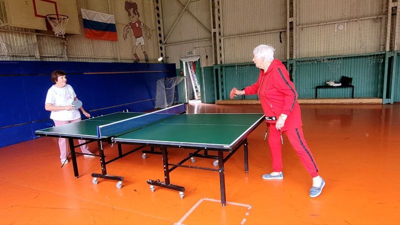 Рузских долголетов приглашают играть в настольный теннис