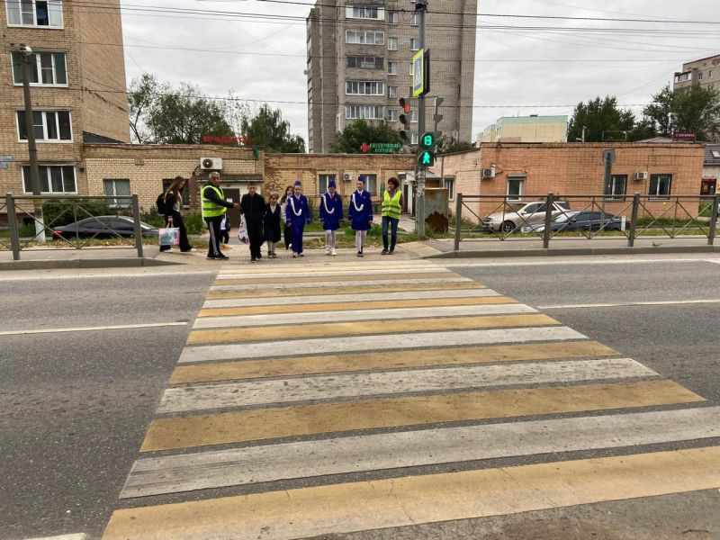 В Тучковской школе №1 проходит акция «Внимание – дети!»