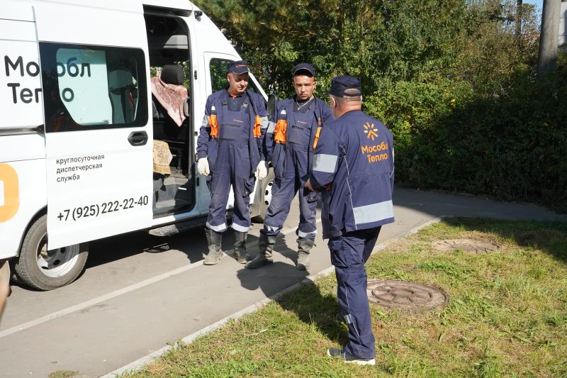 В Рузе прошли учения по отработке действий при аварии на сетях теплоснабжения 