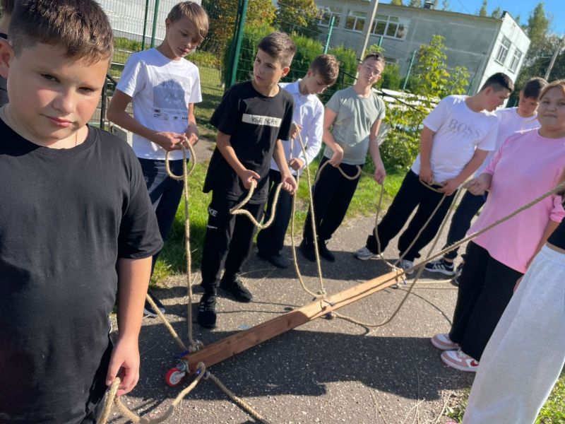 Нестеровские лицеисты учились работать в команде