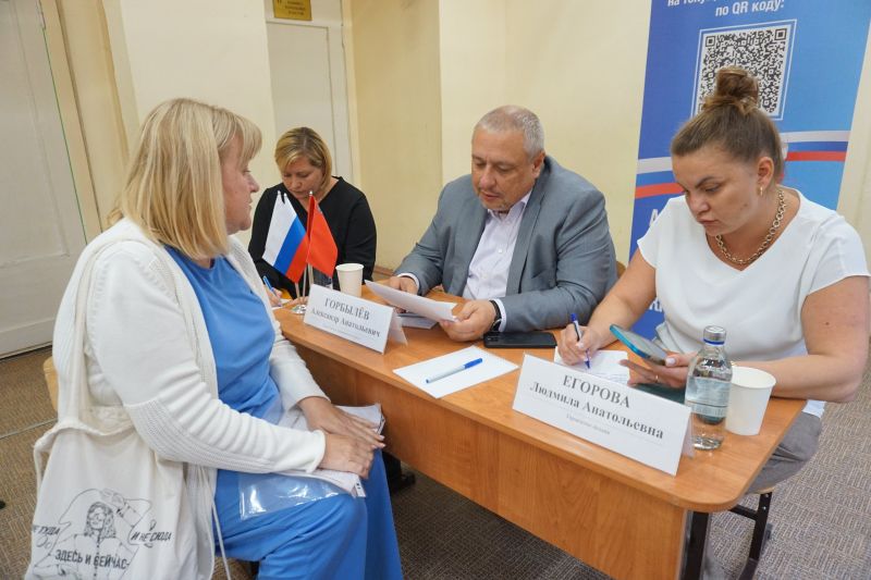 В Сытьково работала «Выездная администрация»