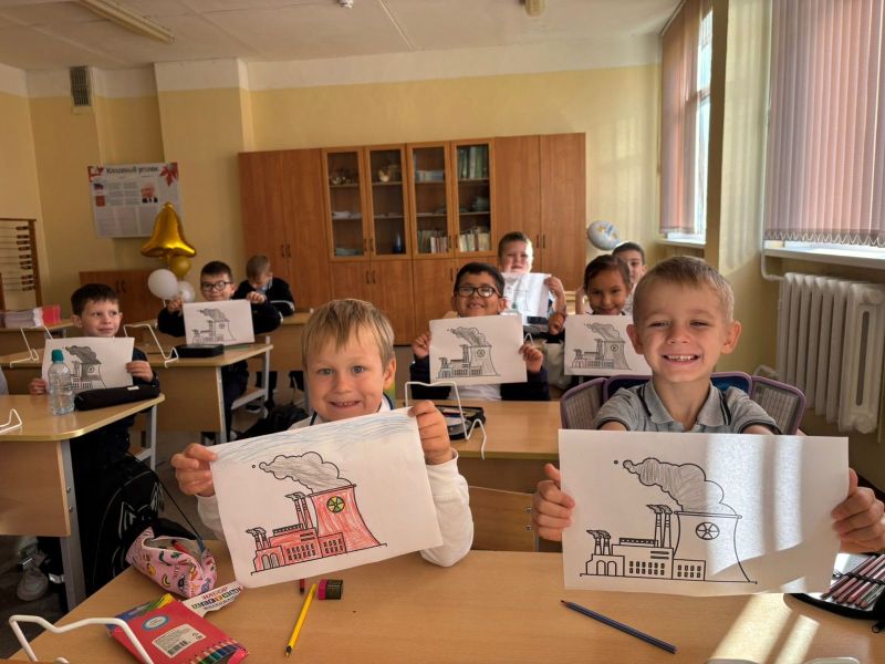В Колюбакинской школе поговорили о мирном атоме