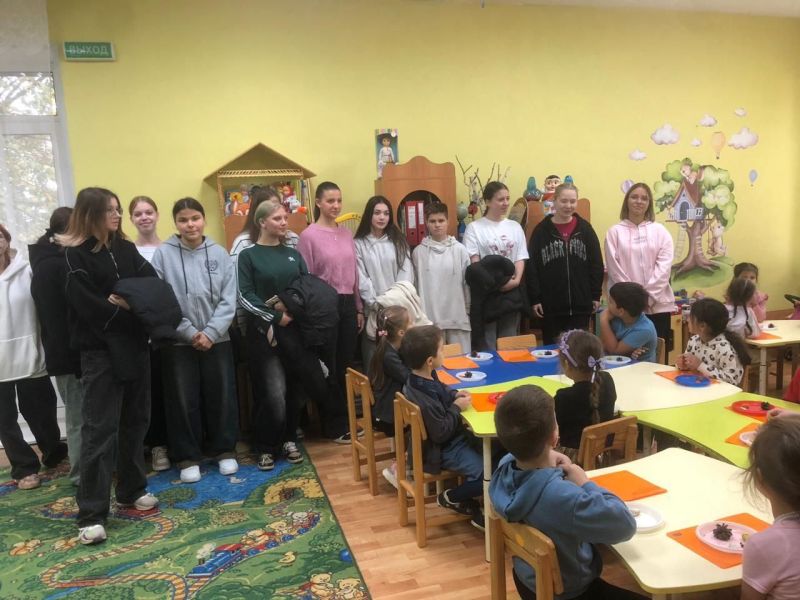 Тучковские студенты ознакомились с профессией воспитателя