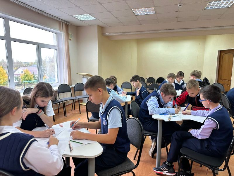 Нестеровские лицеисты участвовали в математической игре