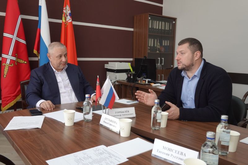 Александр Горбылёв провёл приём жителей по вопросам развития территорий 